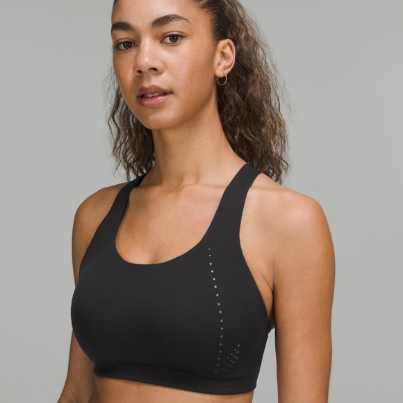 Lululemon AirSupport Bra *High Support C-DDD Cups BLK/ASGY - Picture 4 of 15